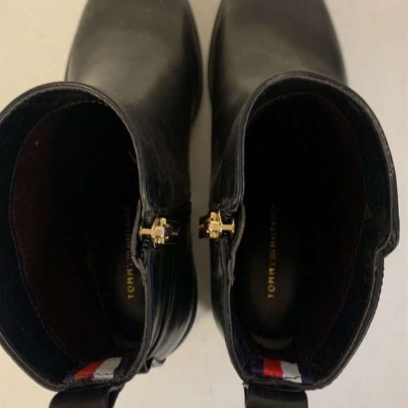 Tommy Hilfiger Women’s SIZE 6.5M Imiera Ankle Boots, Black - Picture 10 of 10